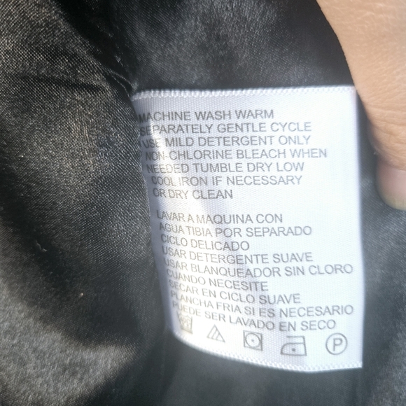 Kristen Blake Woman's Vest Medium FauxFur Animal Print Full Zip Pocket - Picture 4 of 11